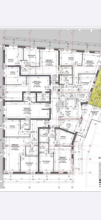 Apartament 66 mp+ parcarein bloc NOU D-va Nord