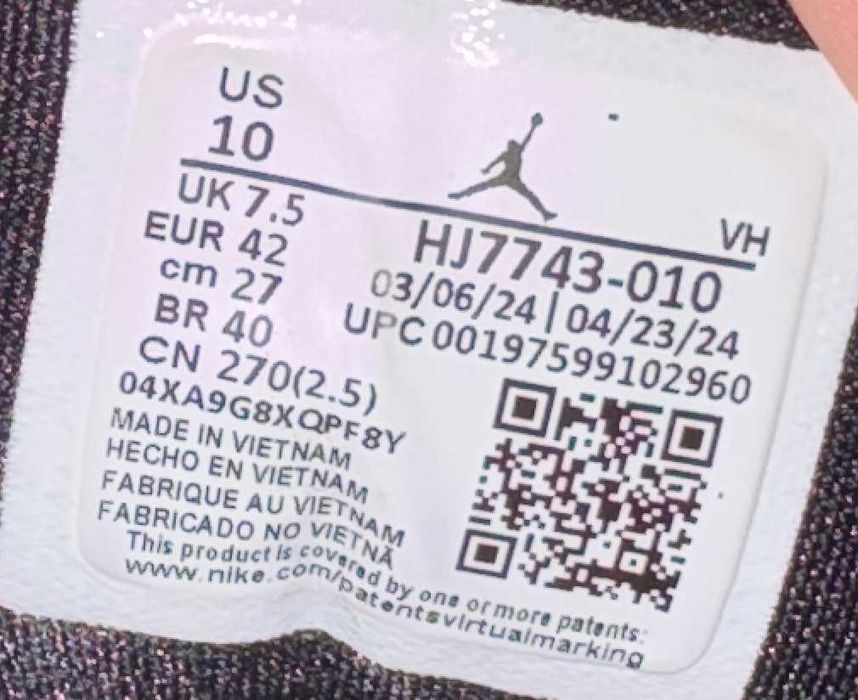 Nike Air Jordan 1 Low SE  - Номер 42