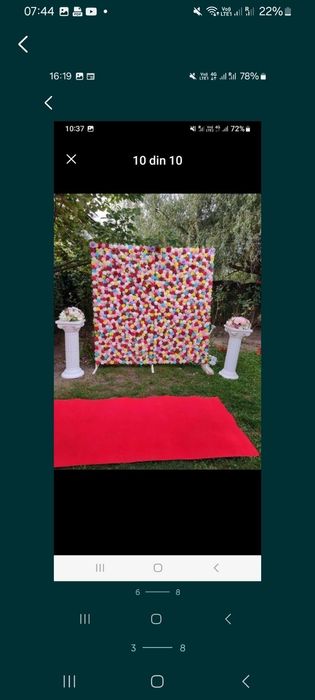 Închiriez decoratiuni pt. nunta, botez sau majorat si cort complet