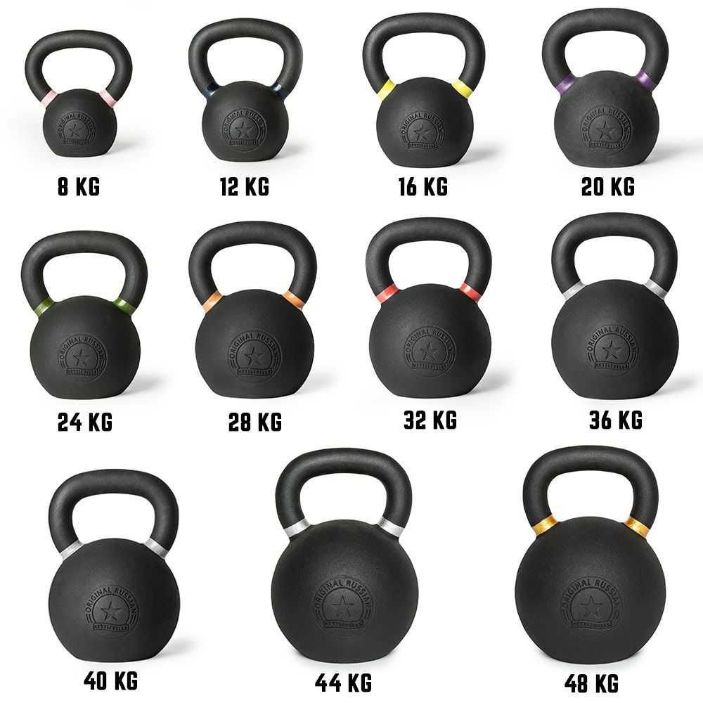 Чугунени Пудовки Original Russian Kettlebells 8 кг - 40 кг, Гири