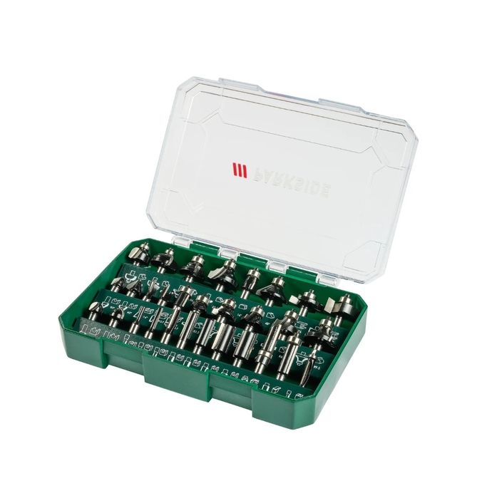 *ЧИСТО НОВ*PARKSIDE Комплект фрезерни битове