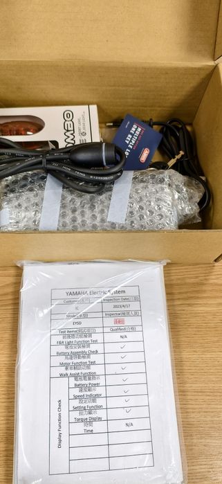 НОВ Планински ел. велосипед/E-Bike Wheeler i-SEEN HD Lila/Grey-Size L