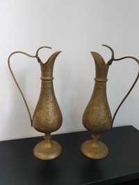 Set vaza, carafa bronz vintage