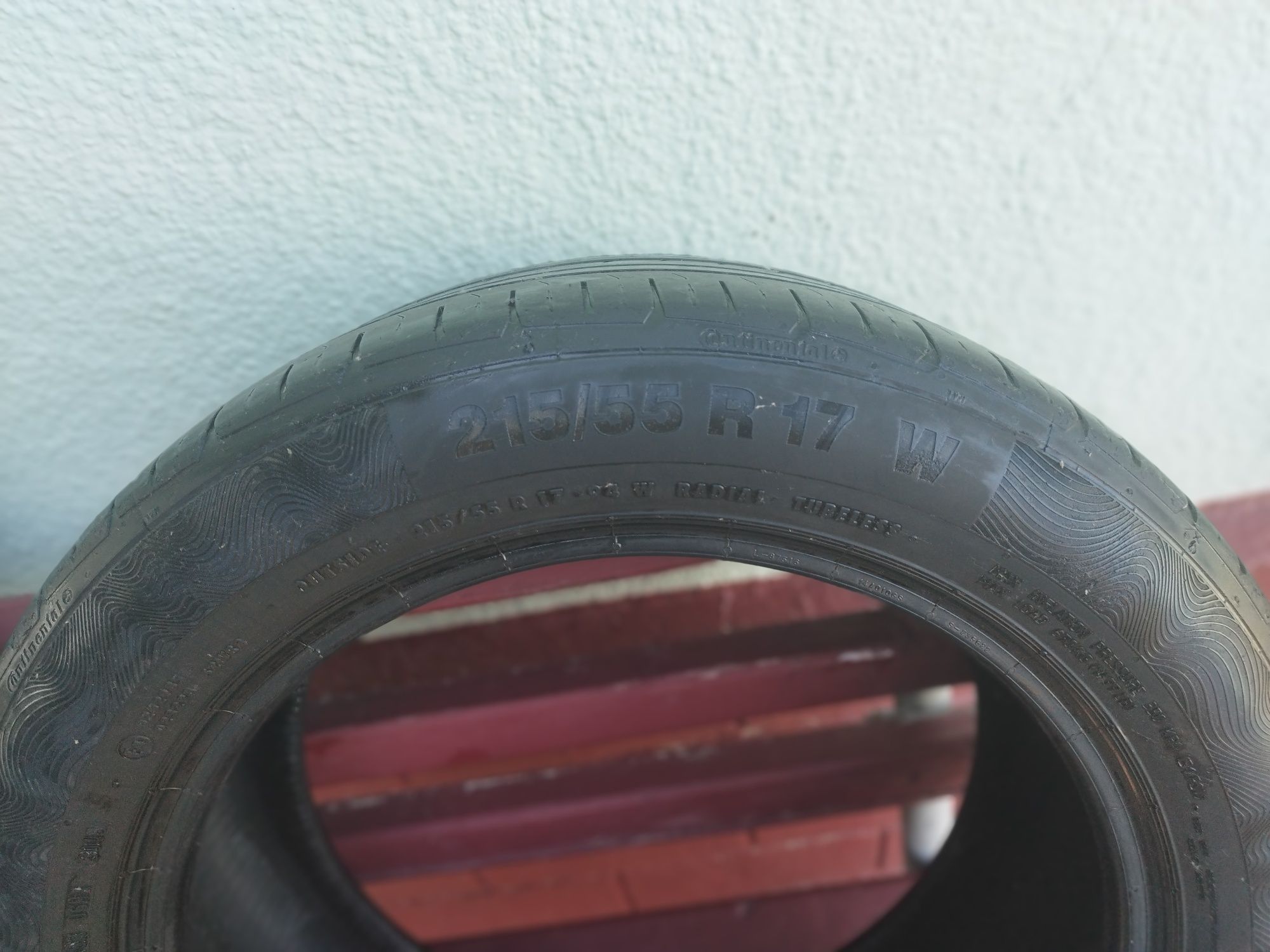 Продам летнюю шину на 215/55 R17