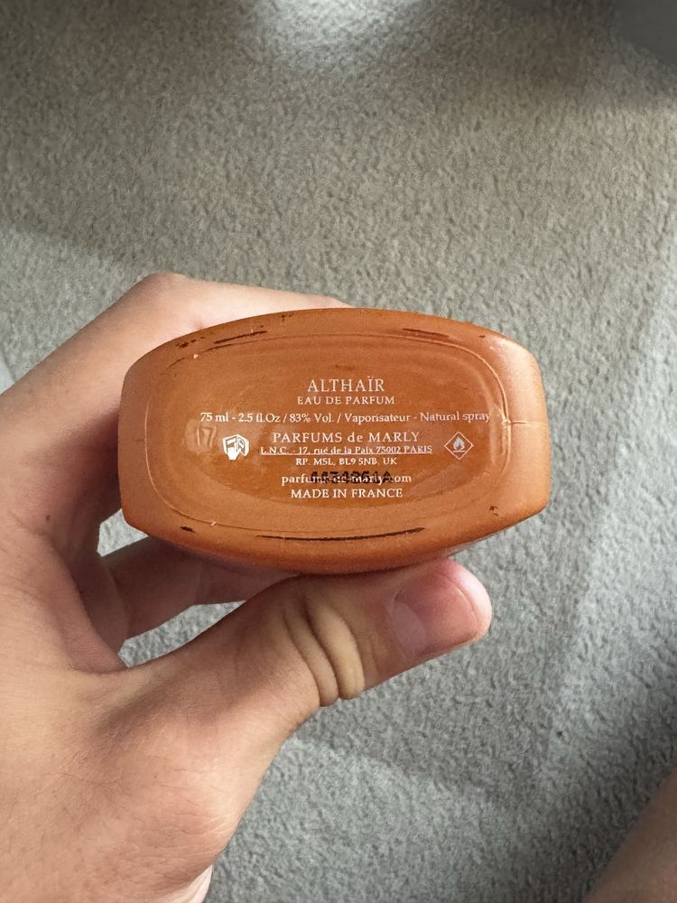 Parfums de marly althair