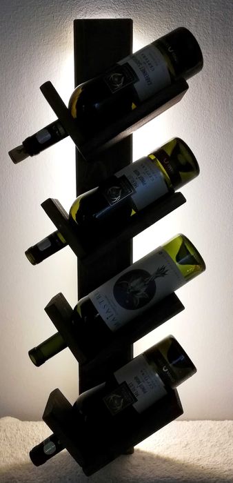 Suport de perete pentru sticle de vin