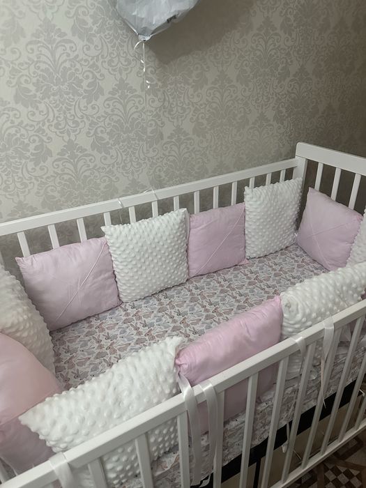 Бортики на кроватку