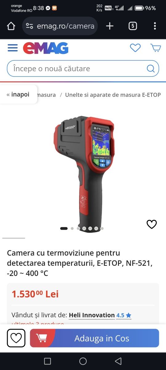 Thermal imager/hőkamera