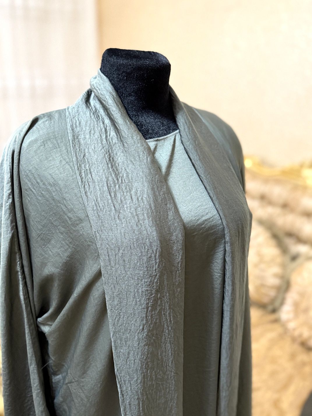 Абая с платком& abaya rómoli bilan