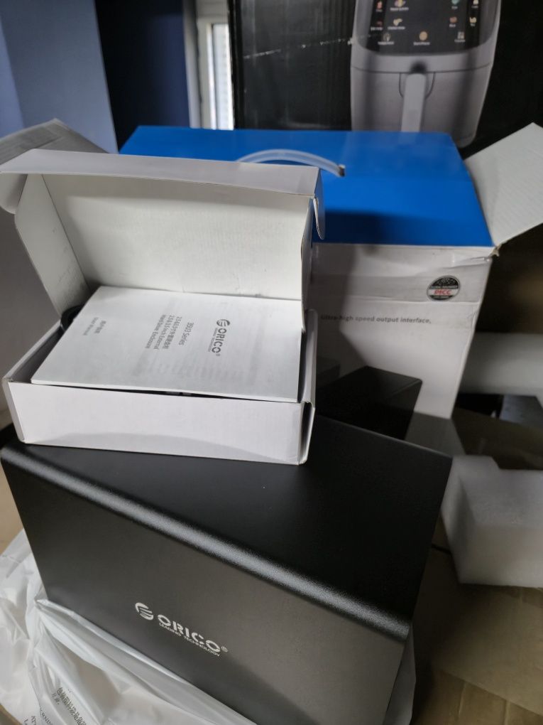 ORICO Кутия за външен твърд диск с 5 гнезда, USB 3.0,2.5/3.5-за лаптоп