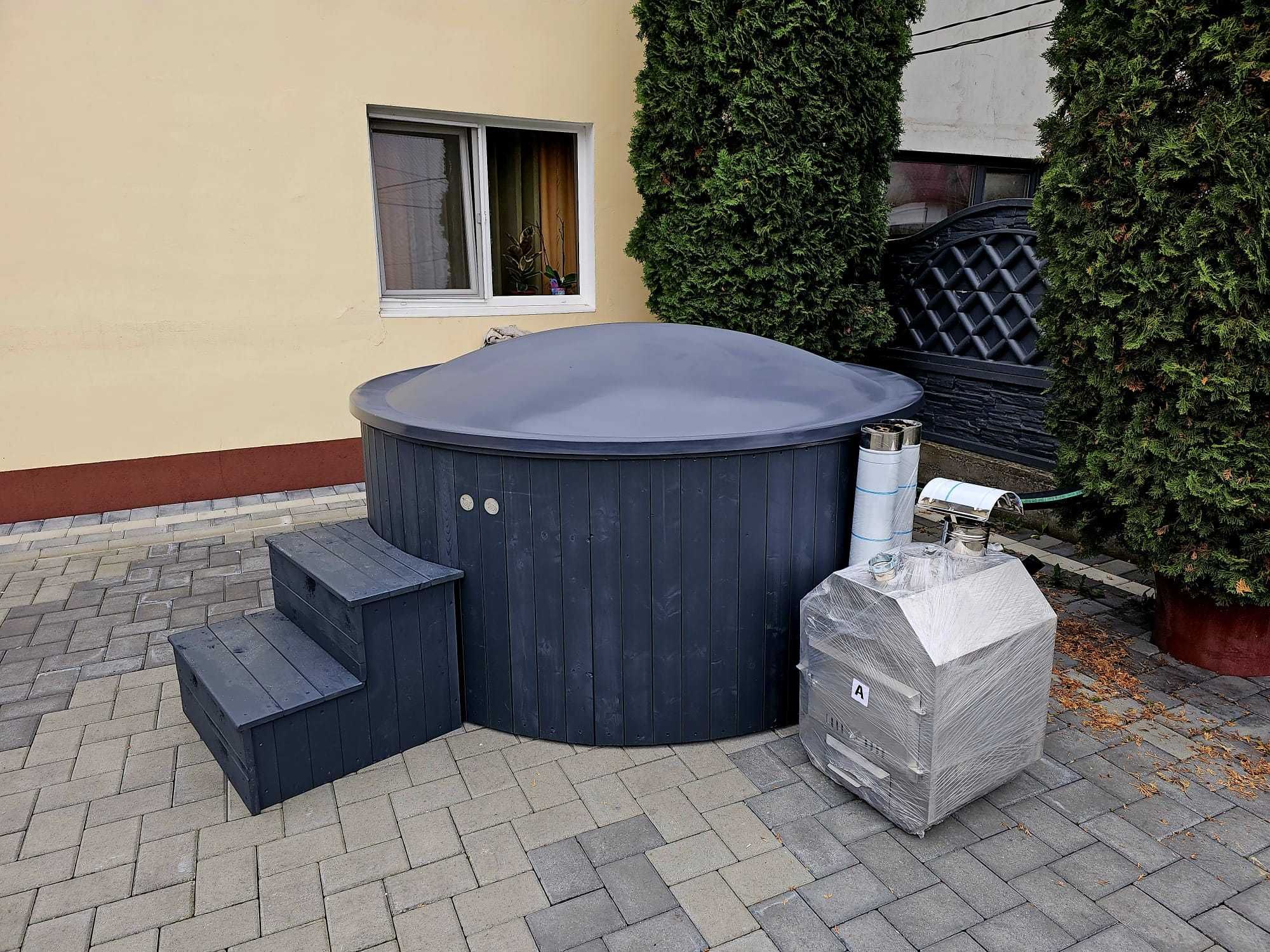 Ciubar jacuzzi fibra aeromasaj hidromasaj