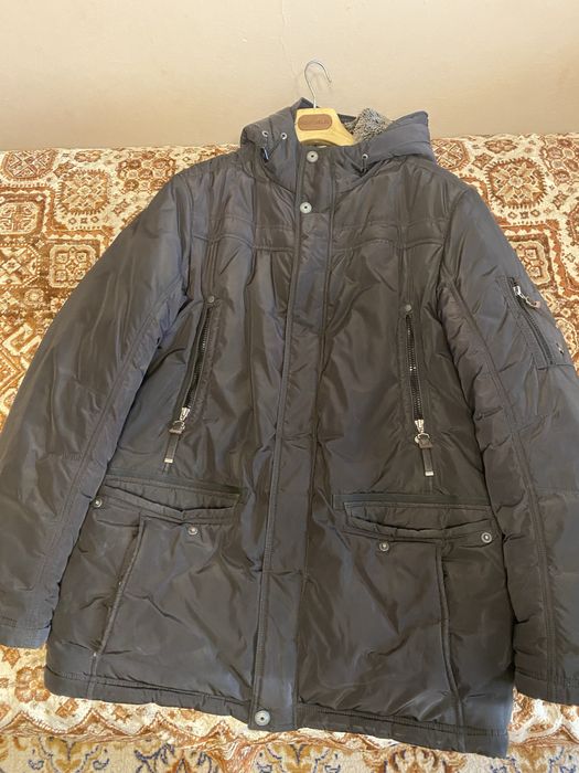 Куртка зимняя Black vinil