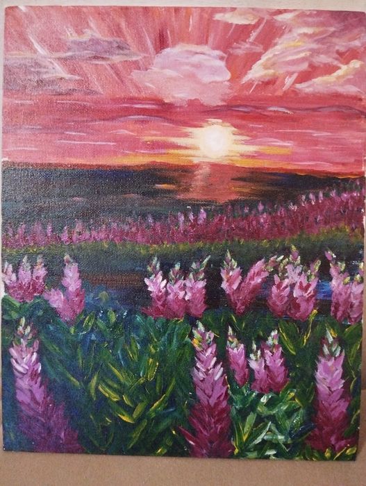 Картини, рисувани с акрилни бои