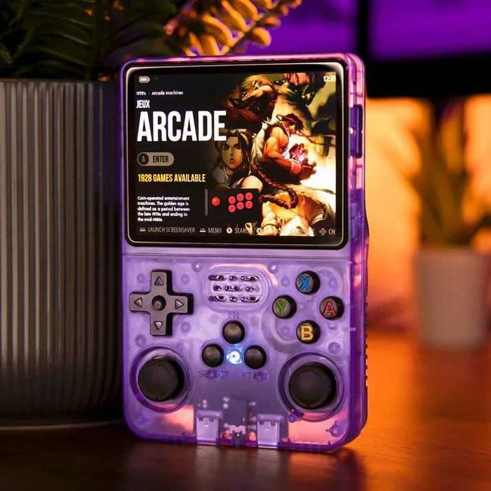 Consola portabila retro R36S sigilata diferite culori jocuri incluse
