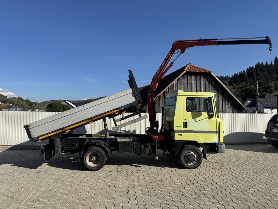 Nissan Atleon Eco T100 L Basculantă 3.500kg cu macara