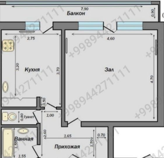 Аренда себзор 1/7/9 студентларга