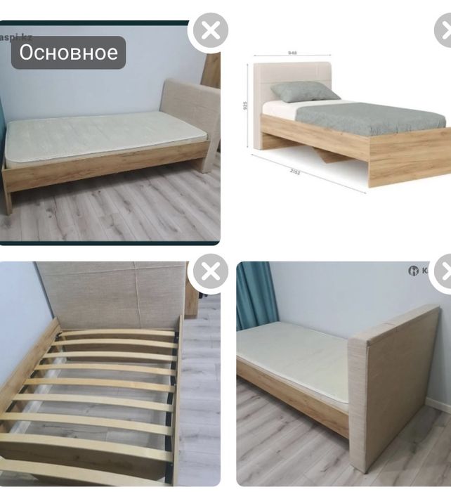 Кровать+матрас есть доставка