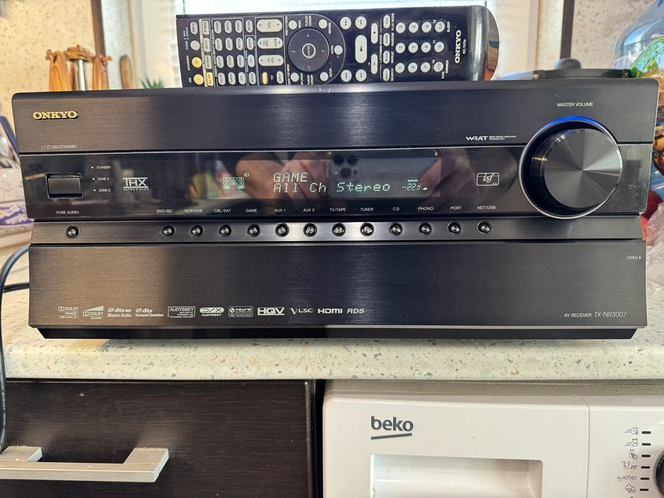 Като нов Onkyo TX-NR3007 25kg