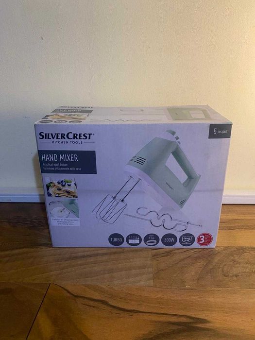 SilverCrest ръчен миксер – 5 скорости, нов, оригинална опаковка