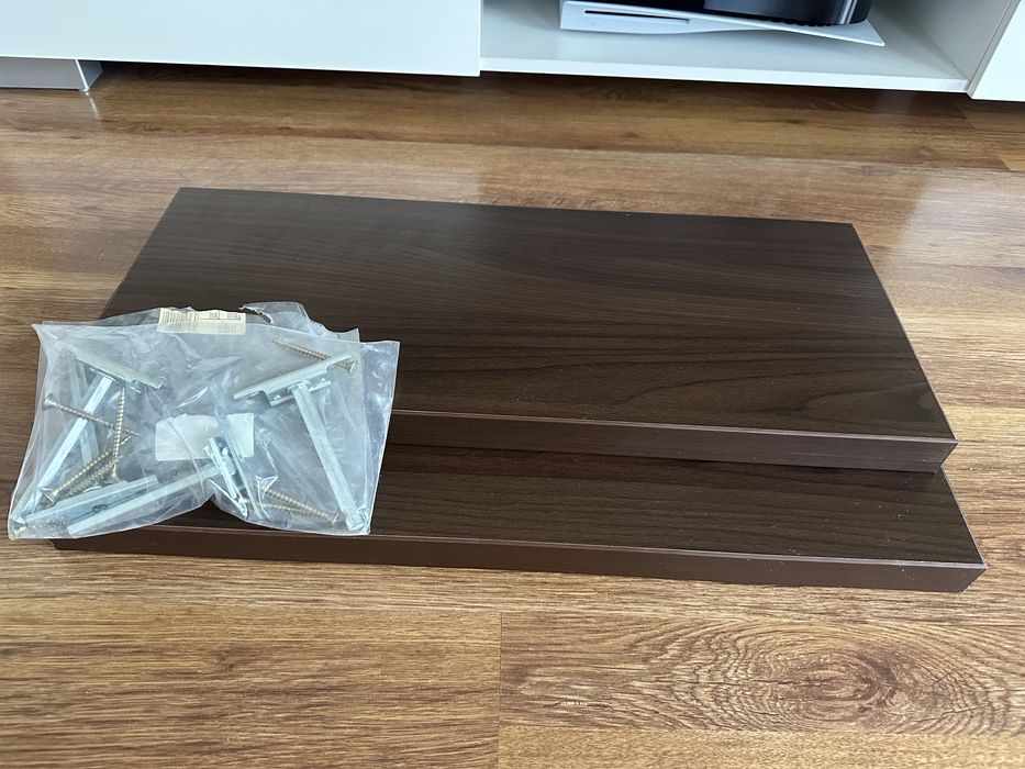 Set 2 Polițe Premium (Pal de Înaltă Calitate), Noi, Dimensiuni 60x25cm