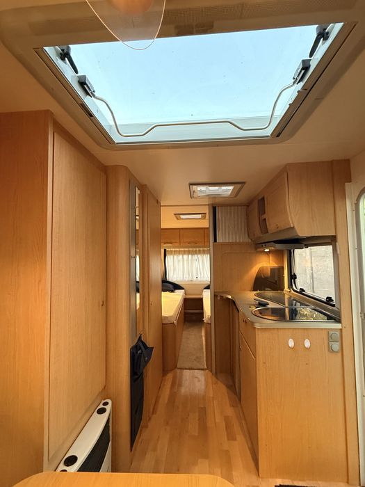 Rulota Knaus Azur 500EU ,an2004,4 pers,Mover automat,baie ,cadita dus