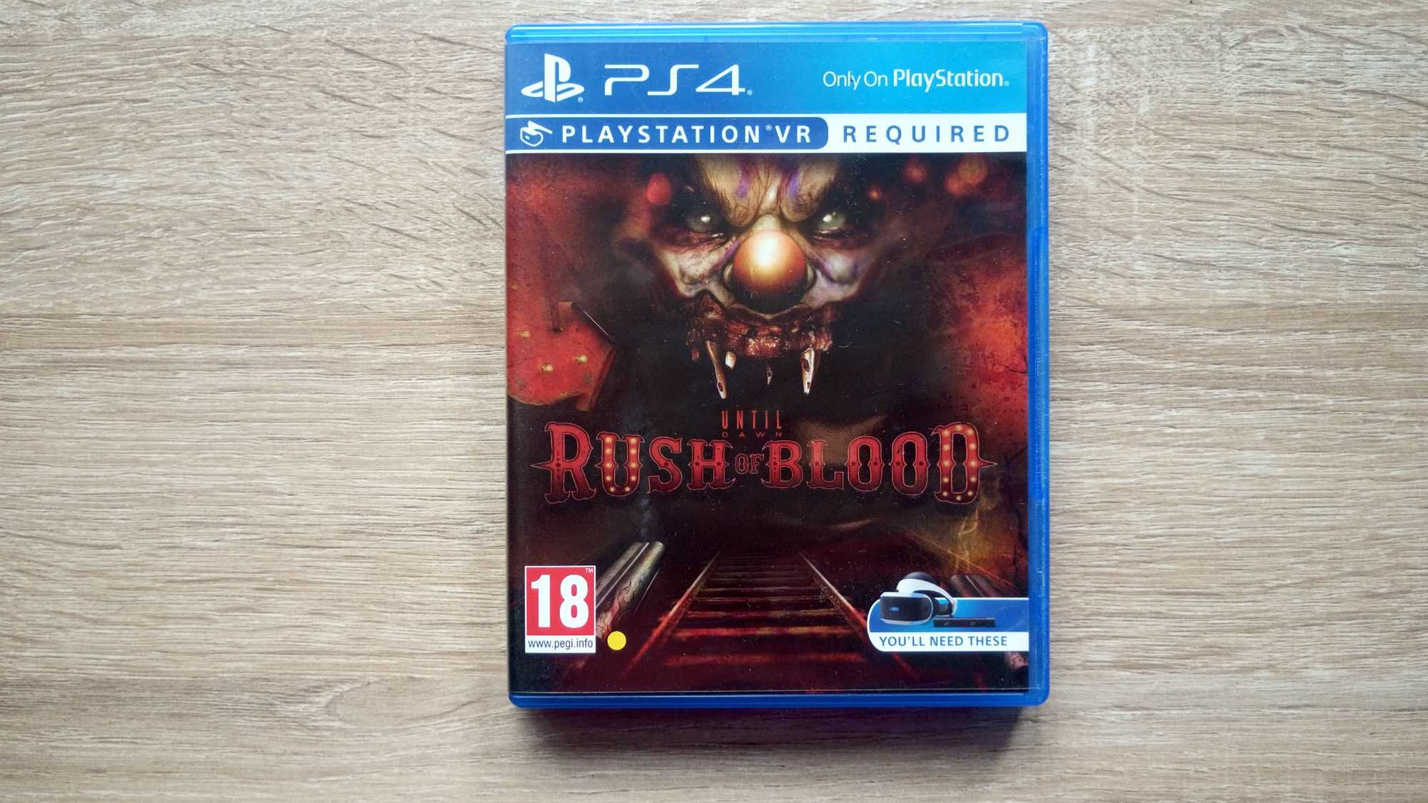 Joc Until Dawn Rush of Blood PS4 PlayStation 4 Play Station 4 5 PS VR