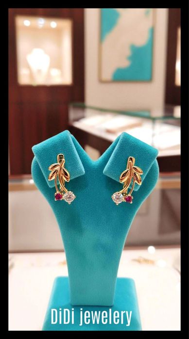 Детский серьги 583 проба