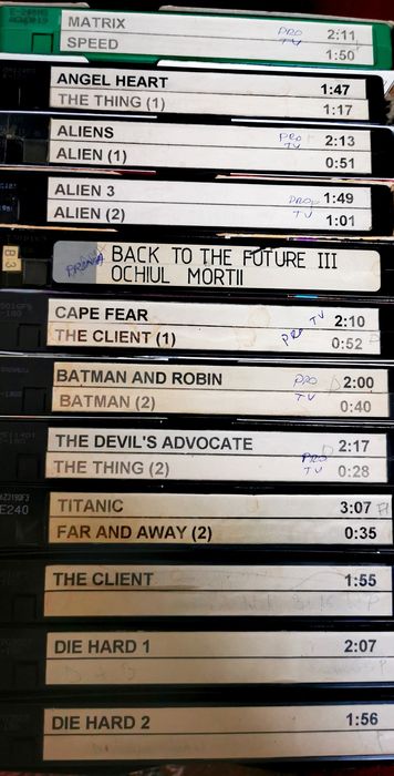 Casete Filme VHS de Top