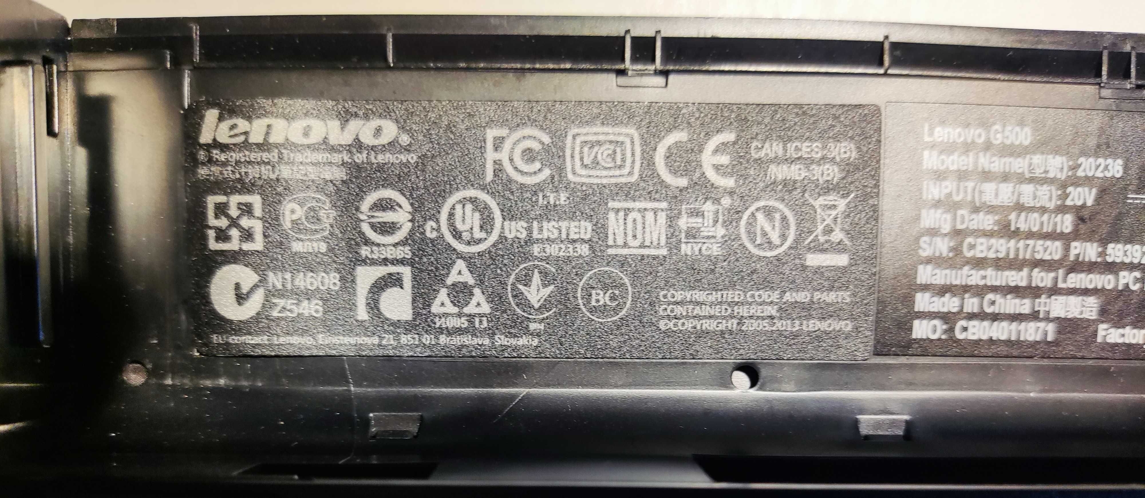 Lenovo G500 за части