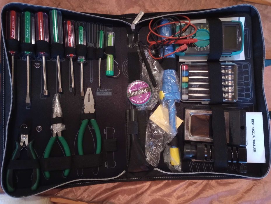 multimetru analogic ProsKit,nou,trusa masura si control