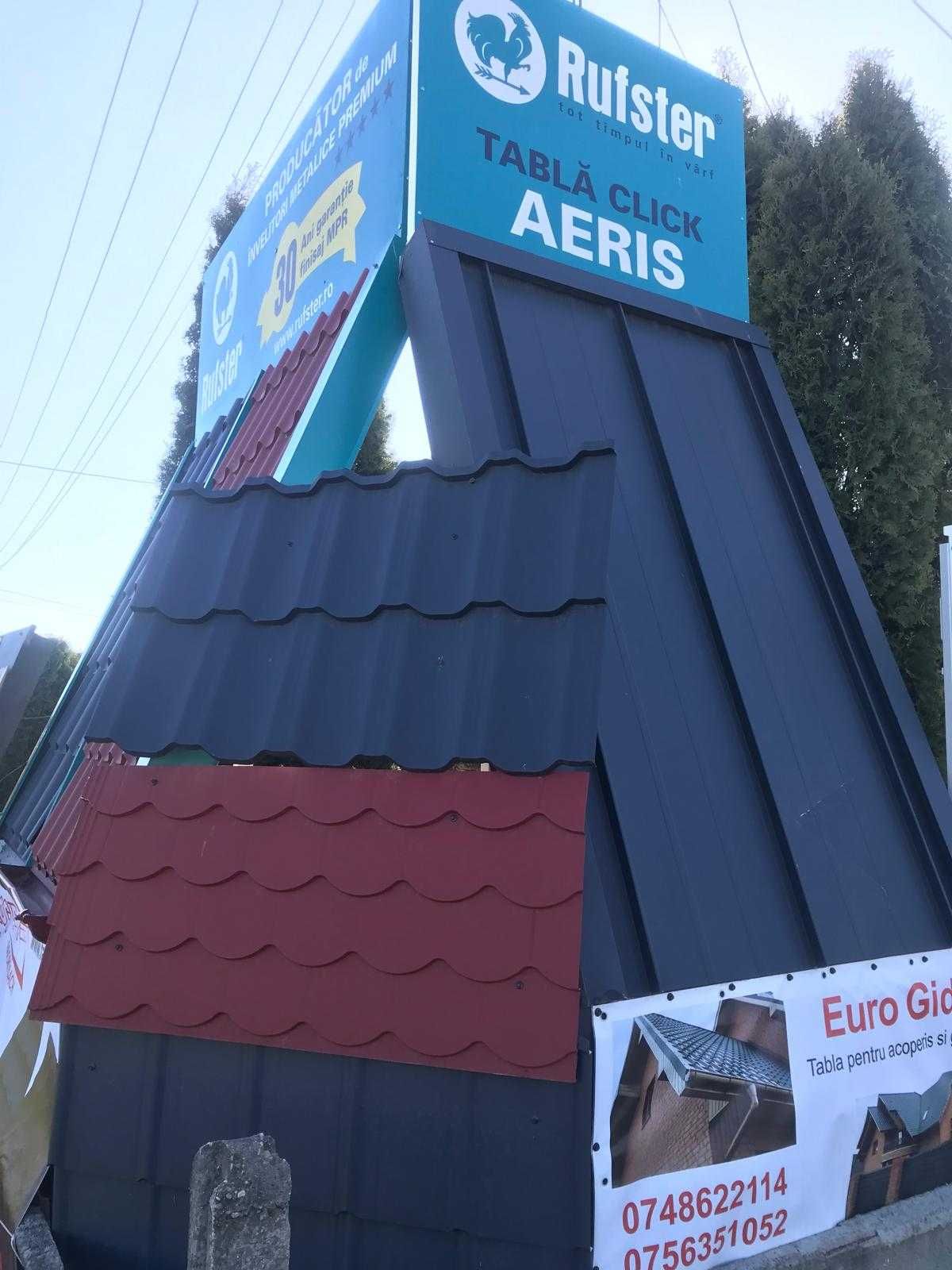 Țiglă Metalică, Tablă Cutată & Accesorii Acoperiș