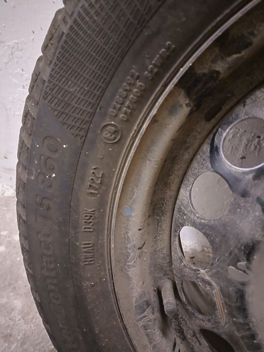 Dacia Spring roti cauciucuri iarna Continental 165 70 R14 jante