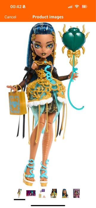 Продам монстер хай клео де нил г3