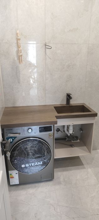 Раковина из керамогранита