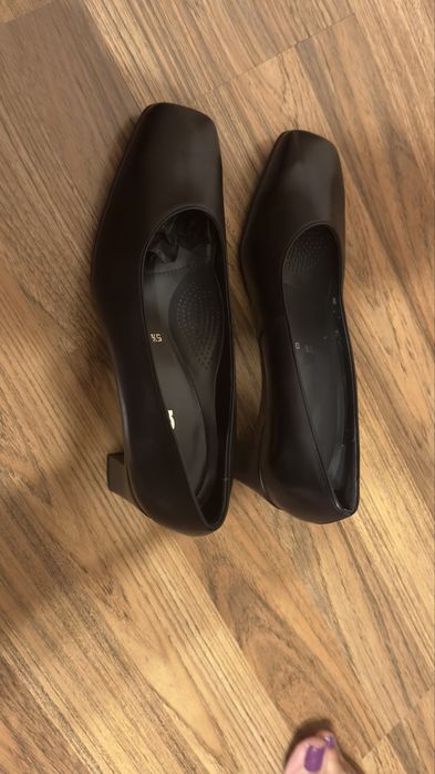 Дамски официални обувки от естествена кожа