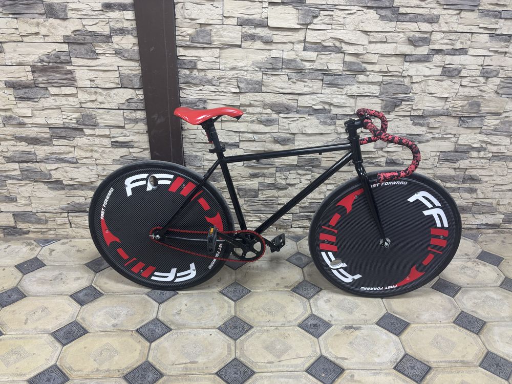 фикс , fix , fixed gear L-M карбоновый руль