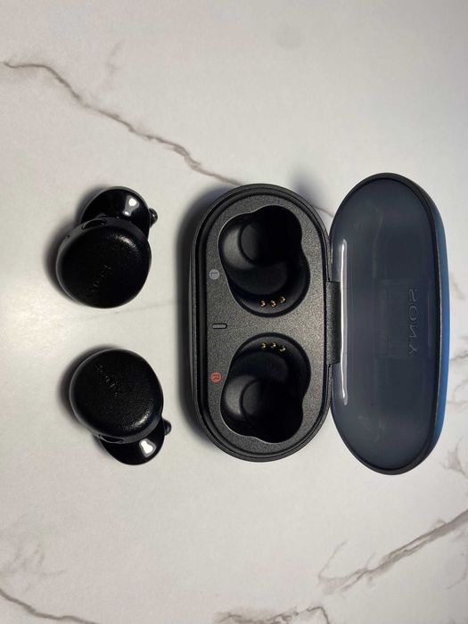 Casti SONY WF-XB700B, Bluetooth, In-ear, Microfon, EXTRA BASS