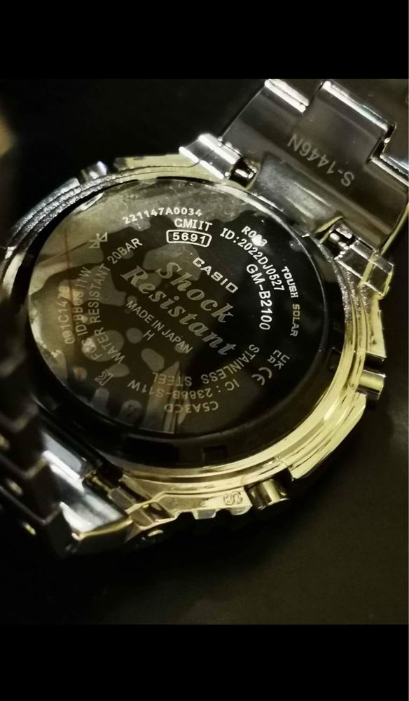 Casio GM-2100 Quartz-Argintiu