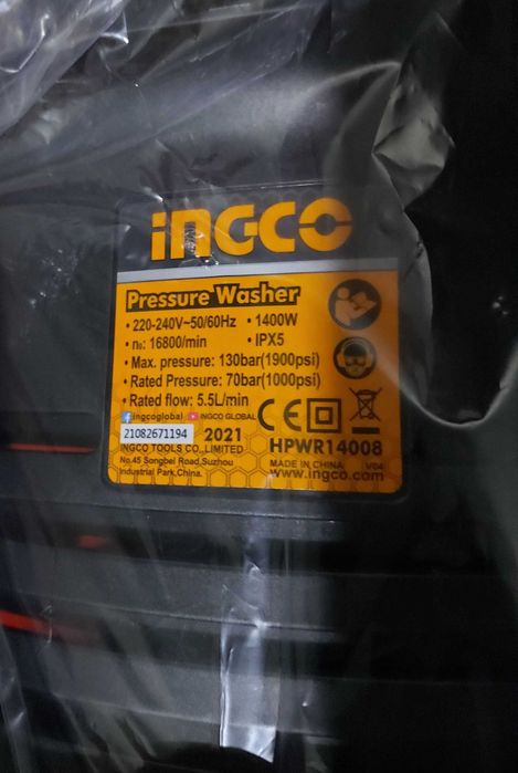 Мойка высокого давления INGCO новая и недорого