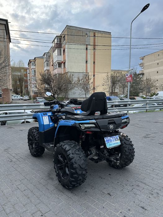 Atv Cf moto 1000 x10 2022 inmatriculat numar negru