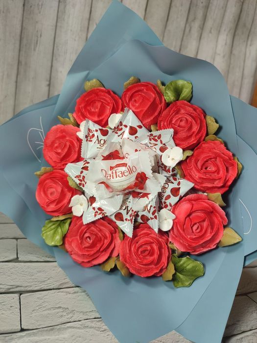 Зефирные букеты на заказ