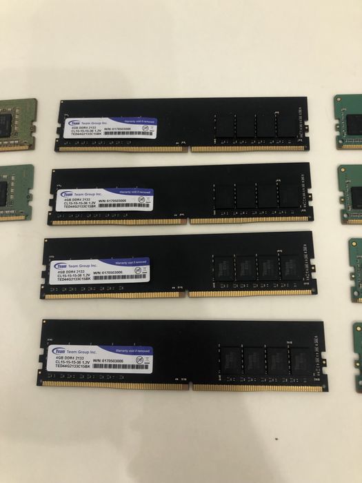 ОЗУ оперативная память, HDD, SSD