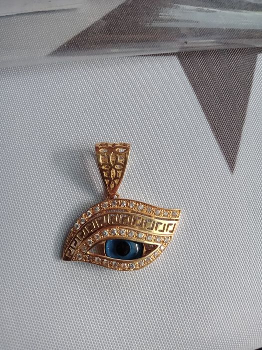 Pandantiv aur 18k ochiul lui horus