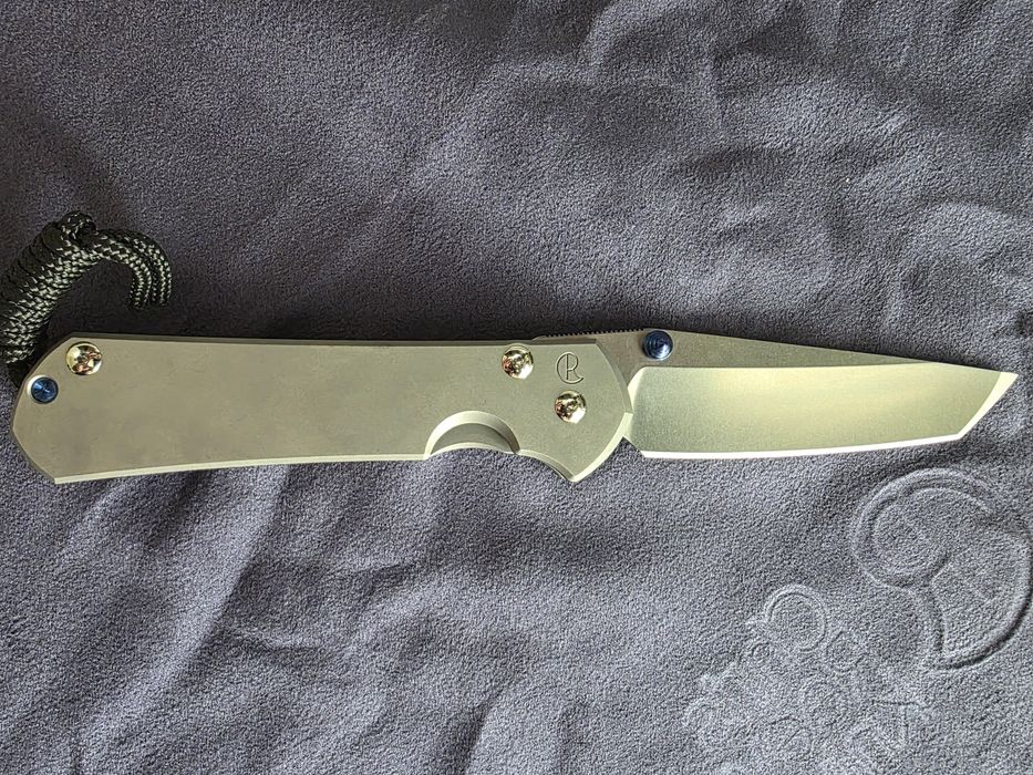 Chris Reeve Large Sebenza 31 tanto LH, glass blasted