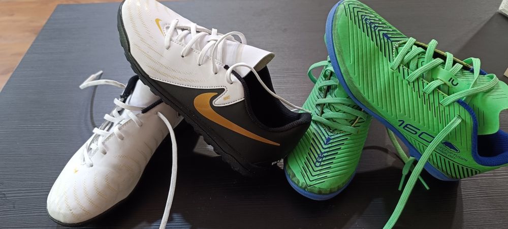 Стоножки Nike phantom 37.5 и бутони Декатлон 35