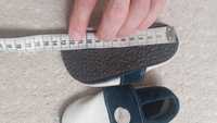 Papuci Interior Gradinita Barefoot Vibram si Piele 2/3 Ani (12,8 cm)