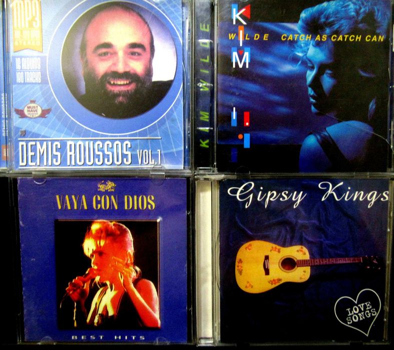 Аудио CD (Jazz/Rock), прозрачные самоклеющиеся пакетики