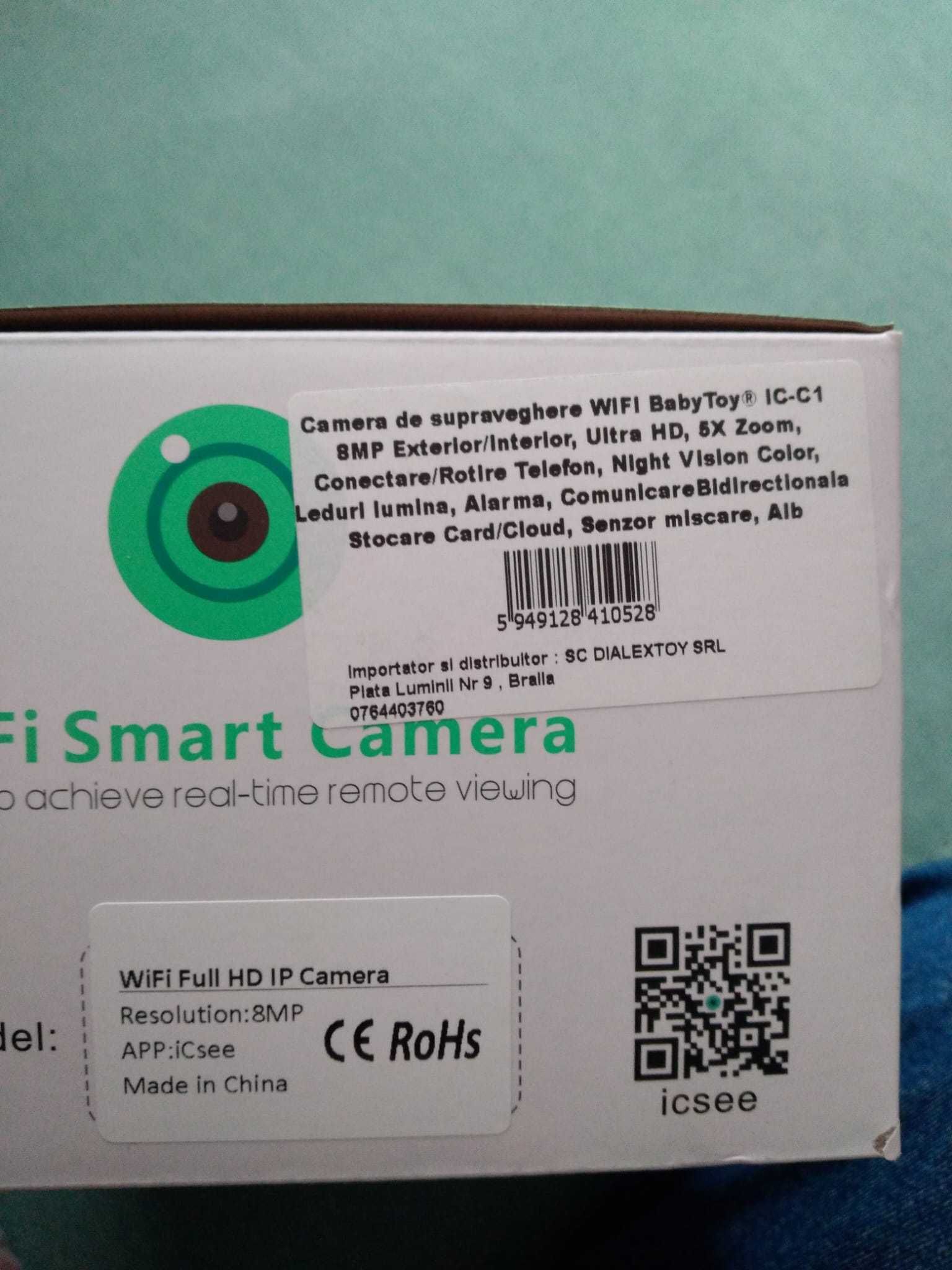 Camera supraveghere 4K 8Mp zoom 8x