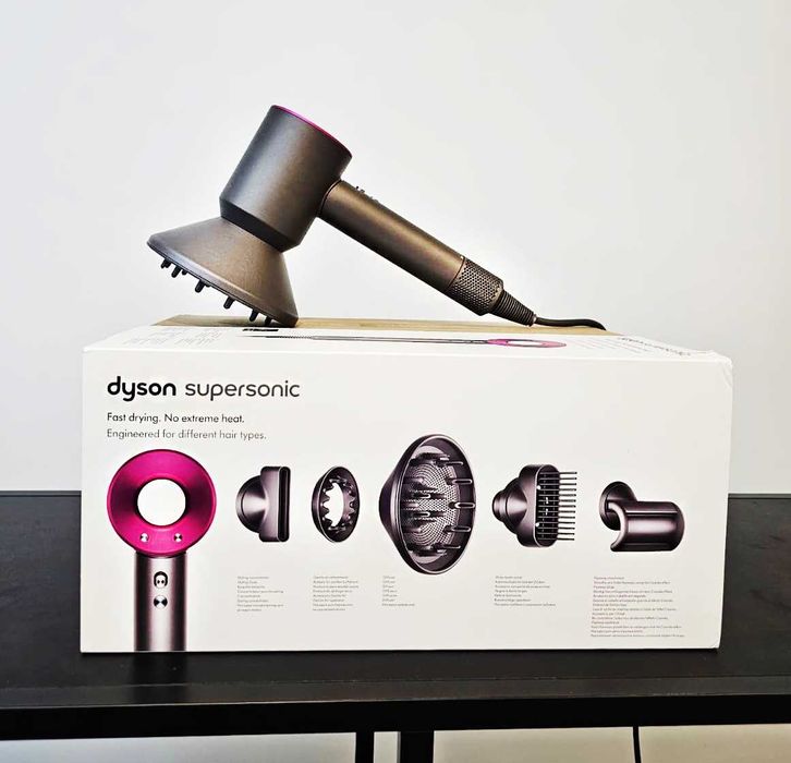 Dyson Supersonic HD07 – uscător de păr premium, 5 accesorii,Perie,Husă