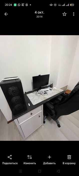 Продам компьютерный стол срочно